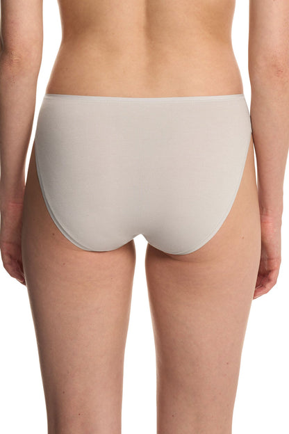 Bliss Bare Cotton High Cut Brief Linen