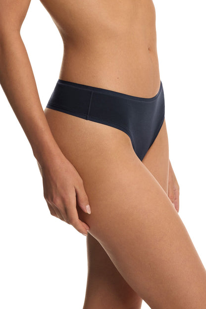 Bliss Bare Cotton Thong Storm Cloud