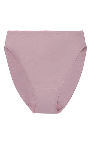 Bliss Bare Cotton High Cut Brief Rose Mist