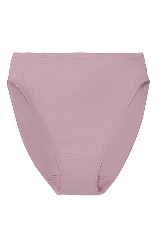 Bliss Bare Cotton High Cut Brief Rose Mist