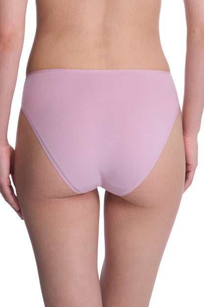 Bliss Bare Cotton High Cut Brief Rose Mist