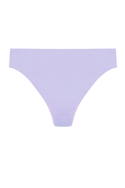 Bliss Bare Cotton Thong Purple Pearl