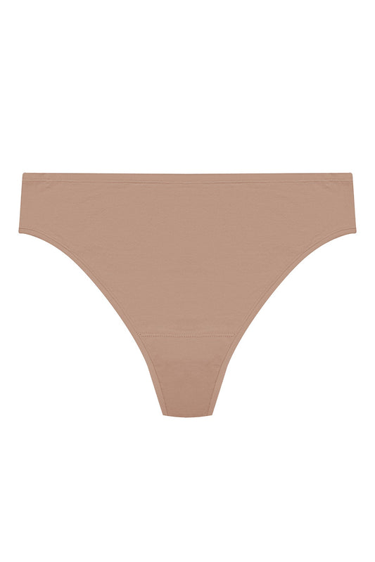 Bliss Bare Cotton Thong Buff