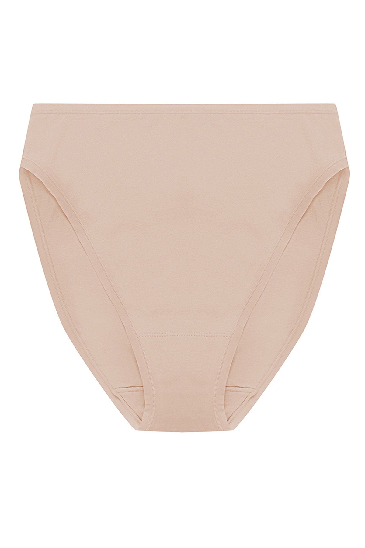 Bliss Bare Cotton High Cut Brief Lt. Mocha