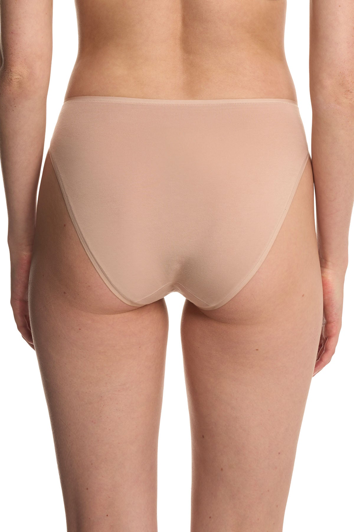 Bliss Bare Cotton High Cut Brief Lt. Mocha