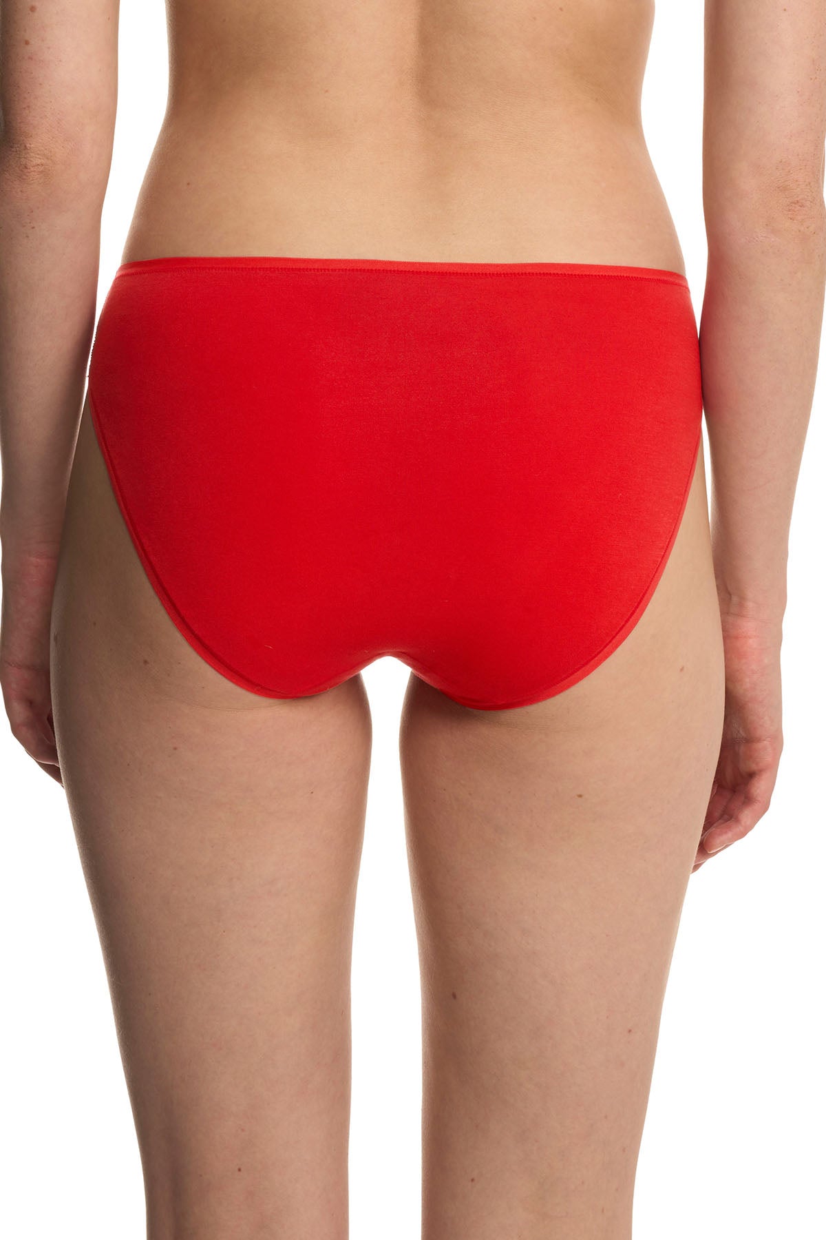 Bliss Bare Cotton High Cut Brief Paprika