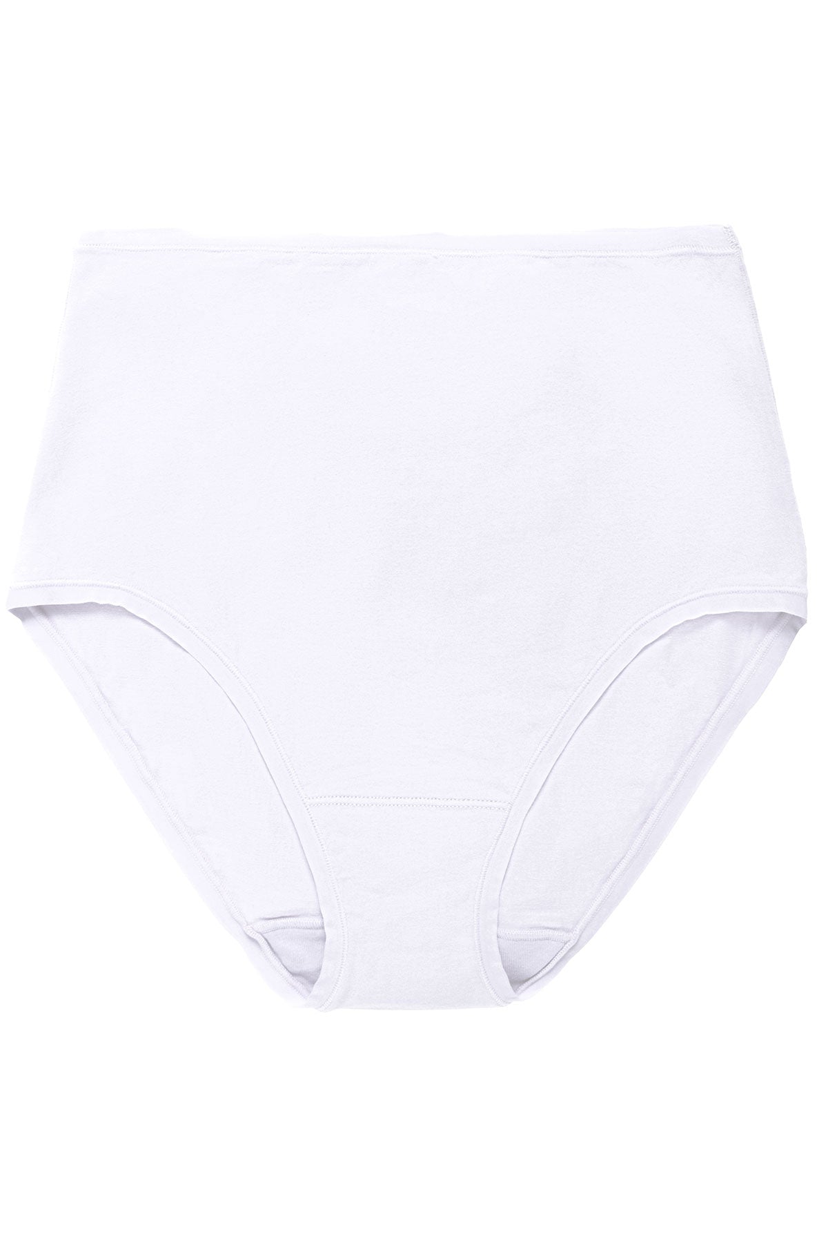 Bliss Bare Cotton High Waist Brief White