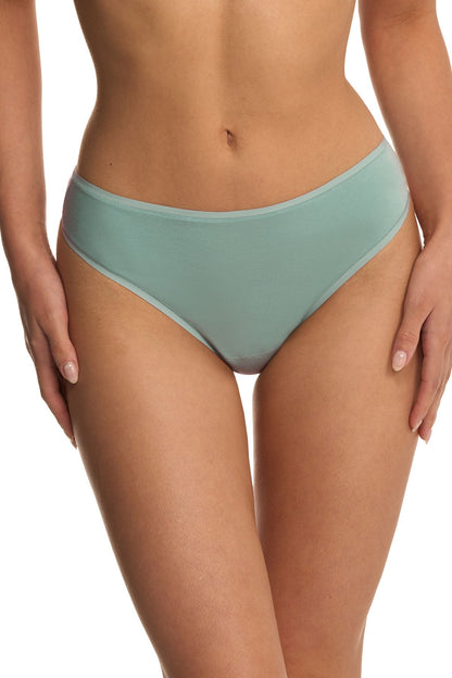 Bliss Bare Cotton Thong Succulent