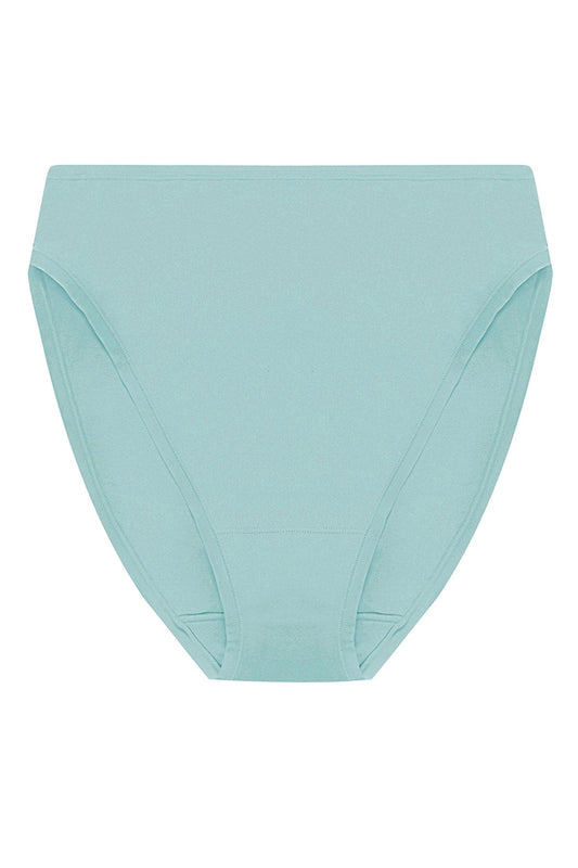 Bliss Bare Cotton High Cut Brief Succulent