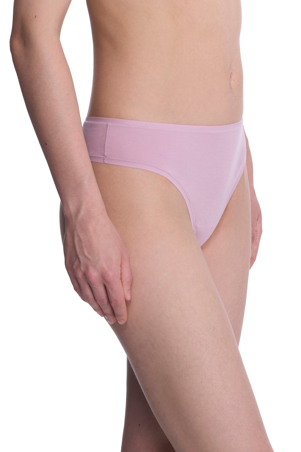 Bliss Bare Cotton Thong Rose Mist