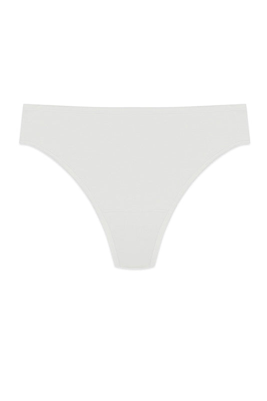 Bliss Bare Cotton Thong Linen