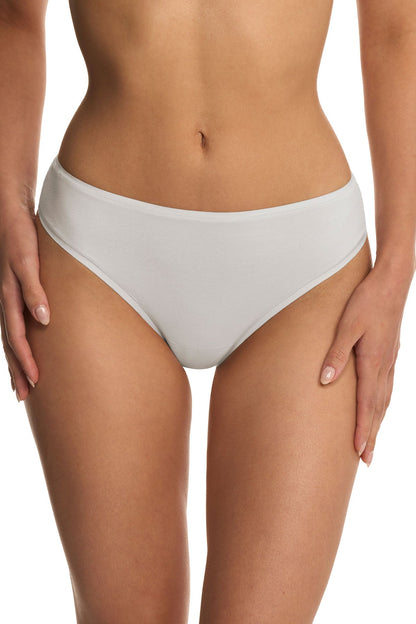Bliss Bare Cotton Thong Linen