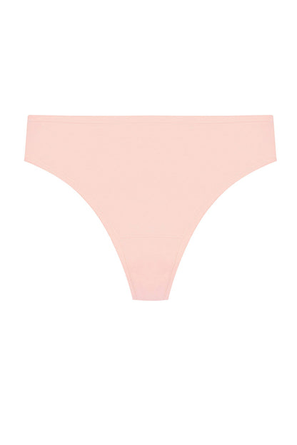 Bliss Bare Cotton Thong Seashell