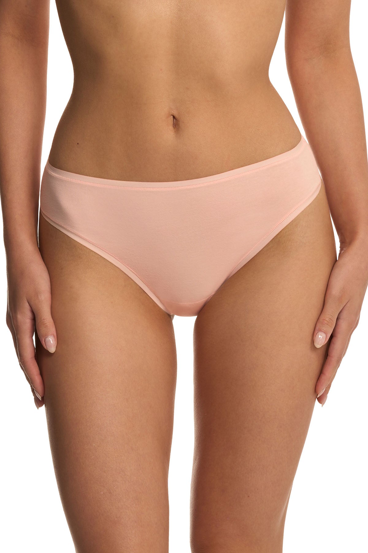 Bliss Bare Cotton Thong Seashell