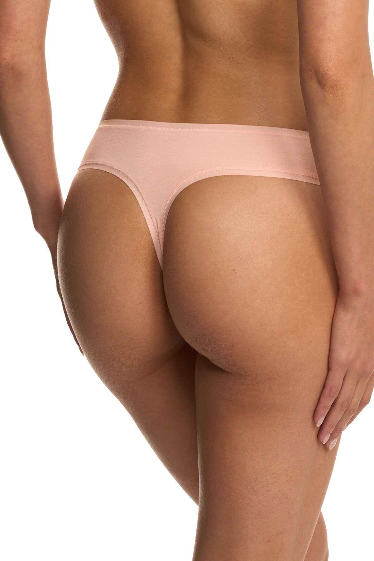 Bliss Bare Cotton Thong Seashell