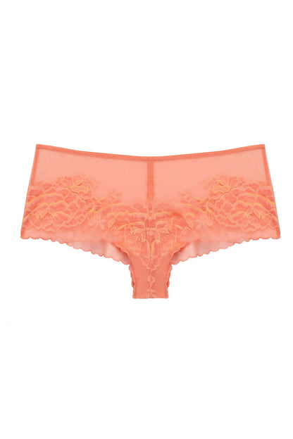 Flora Girl Brief Rosy Coral/Apricot Glow