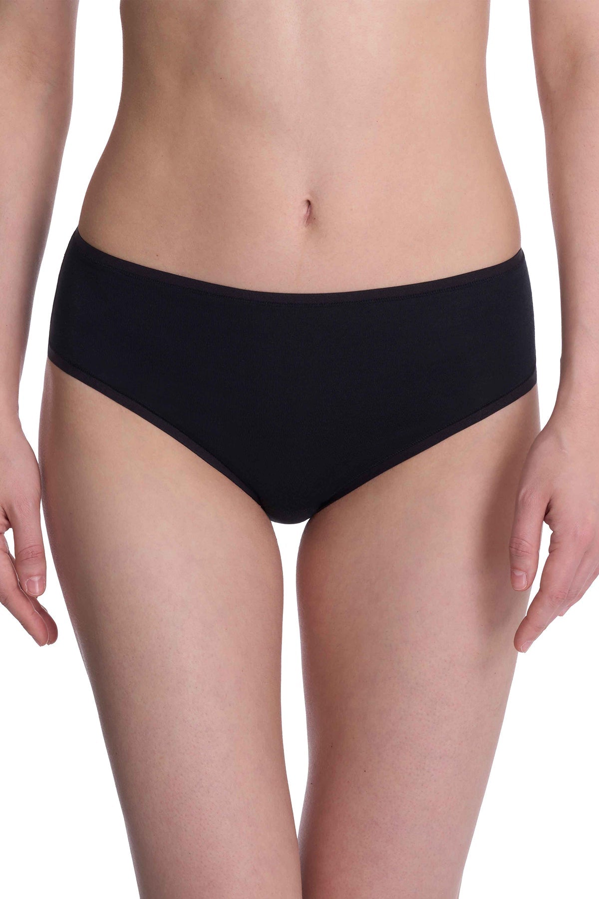 Bliss Bare Cotton Hipster Black