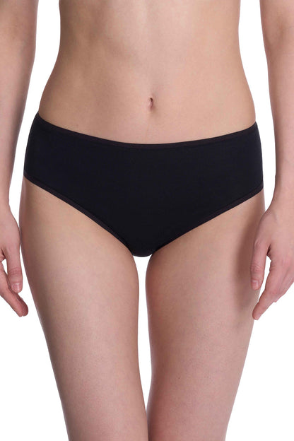Bliss Bare Cotton Hipster Black