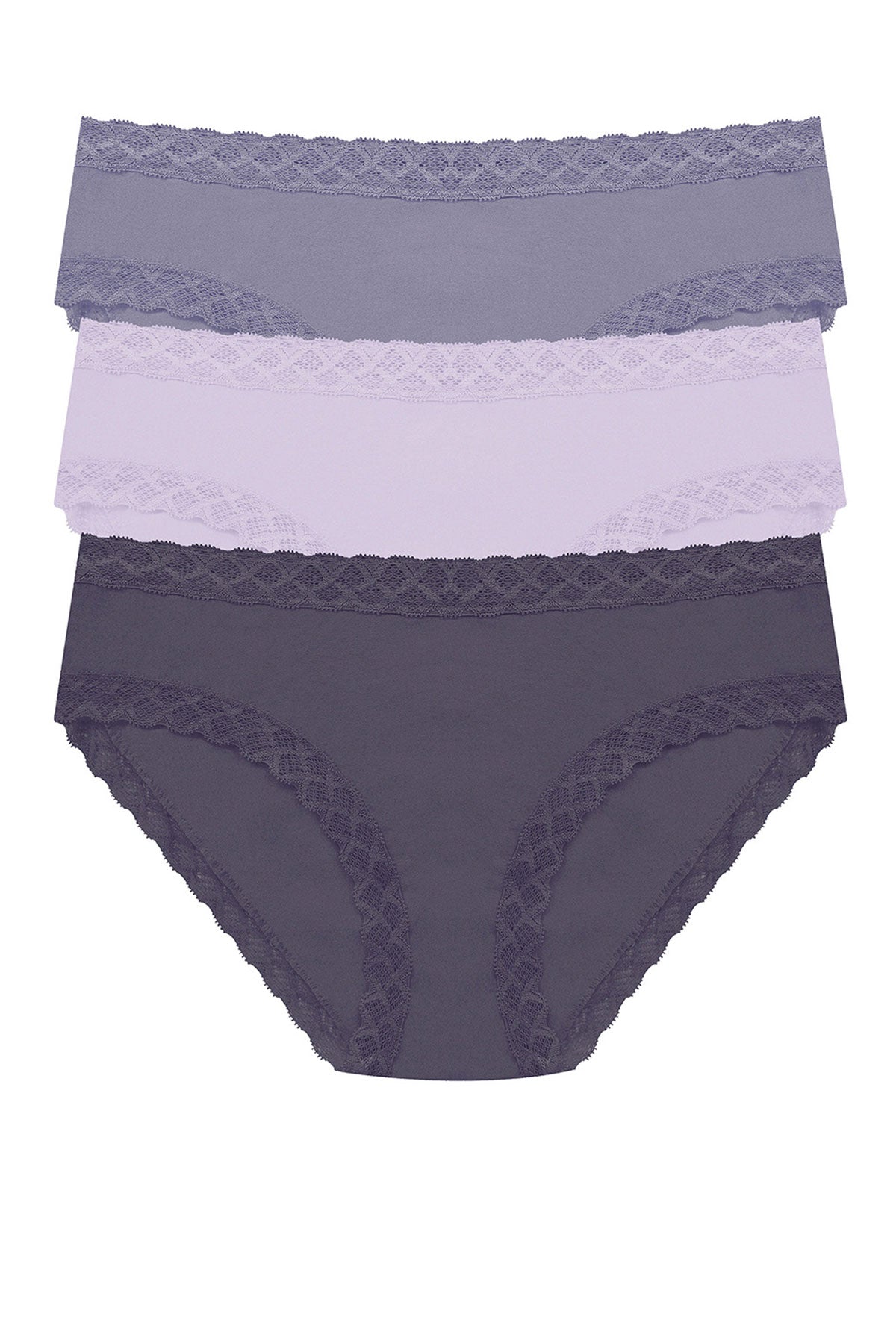 Bliss Girl Brief 3-Pack Twilight Haze/Purple Pearl/Greystone