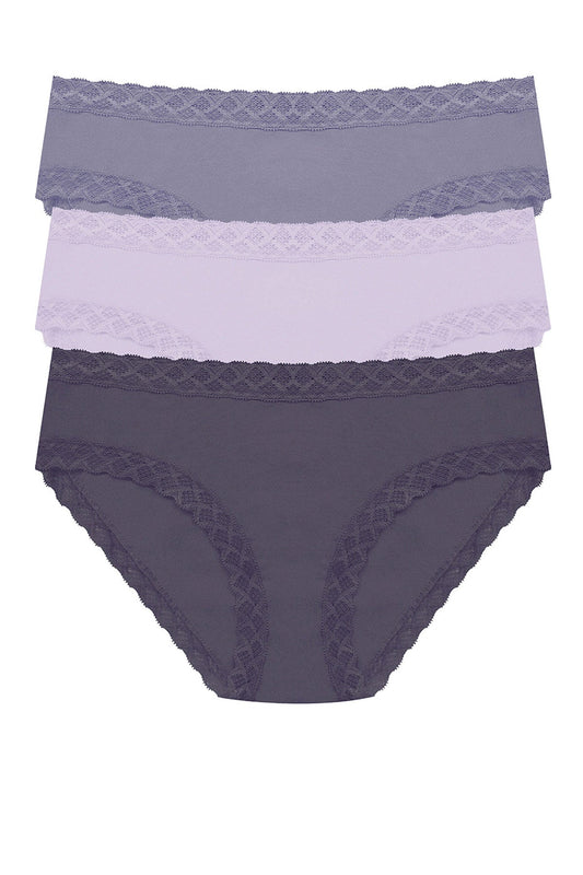 Bliss Girl Brief 3-Pack Twilight Haze/Purple Pearl/Greystone