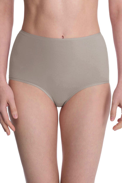 Bliss Bare Cotton High Waist Brief Smoky