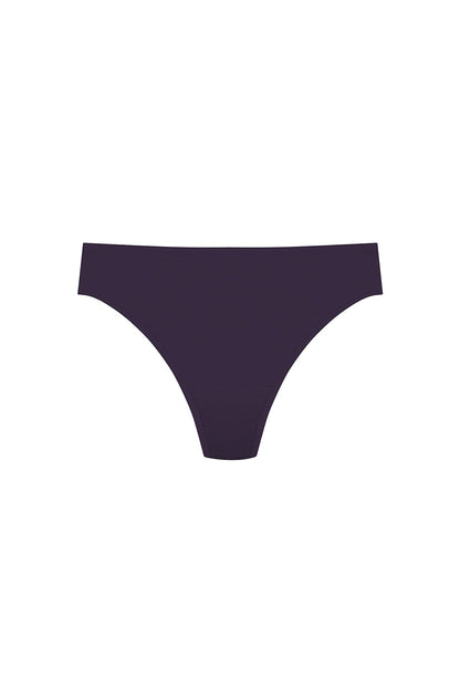 Bliss Bare Cotton Thong Purple Dusk