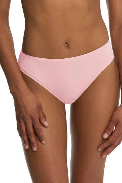 Bliss Bare Cotton Thong Perfect Pink