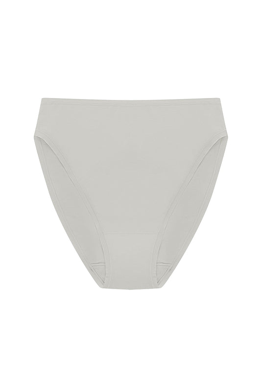 Bliss Bare Cotton High Cut Brief Smoky