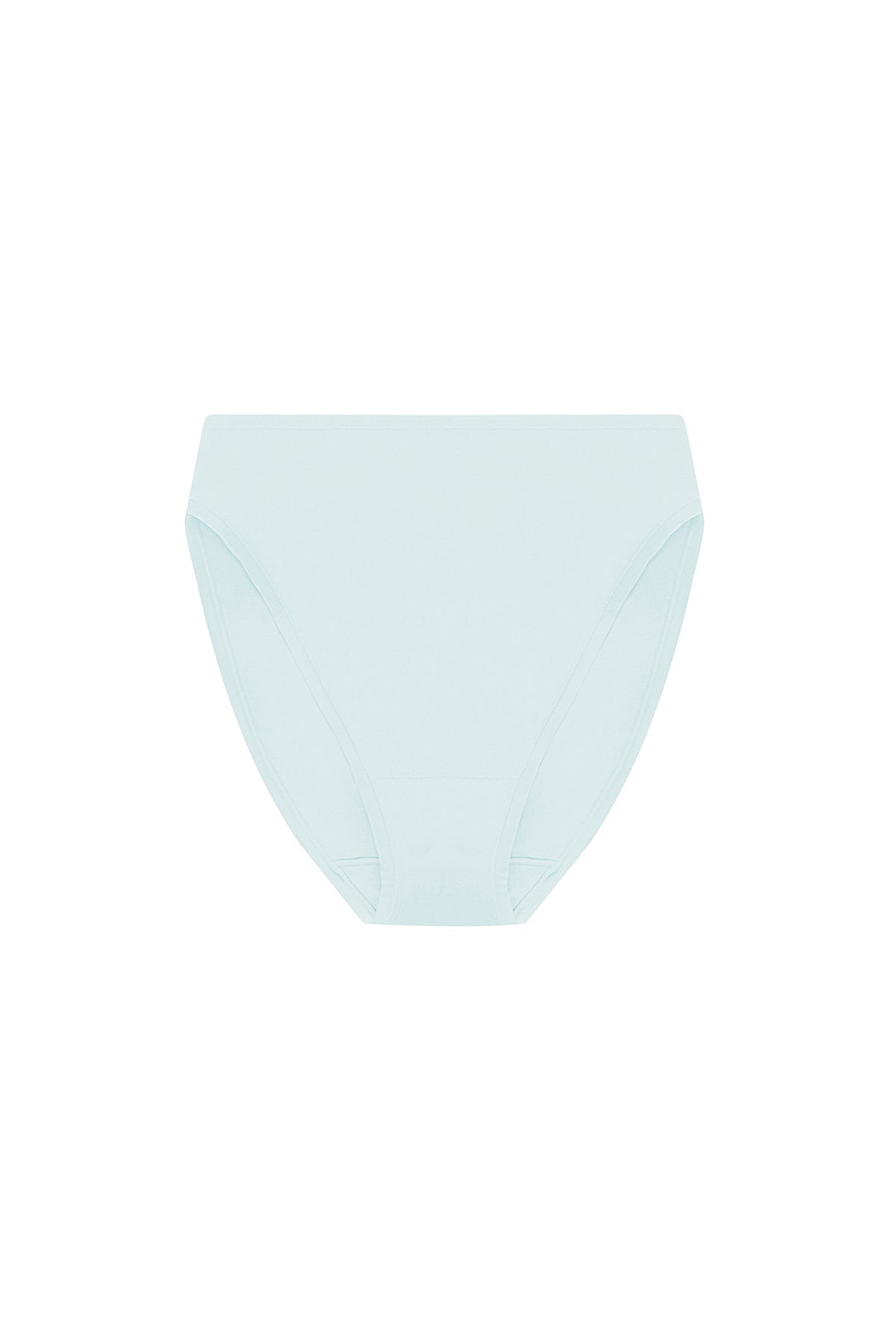 Bliss Bare Cotton High Cut Brief Cloud Green