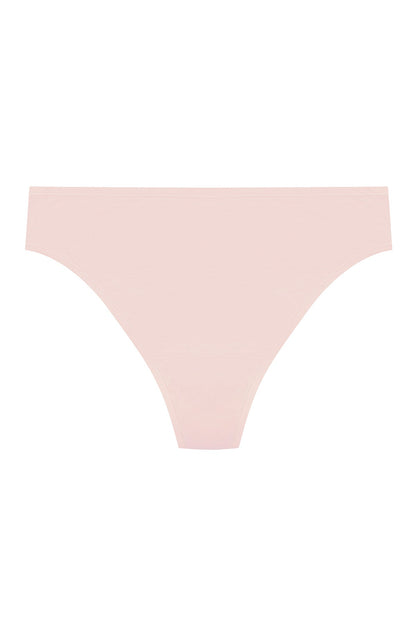 Bliss Bare Cotton Thong Peach Whip