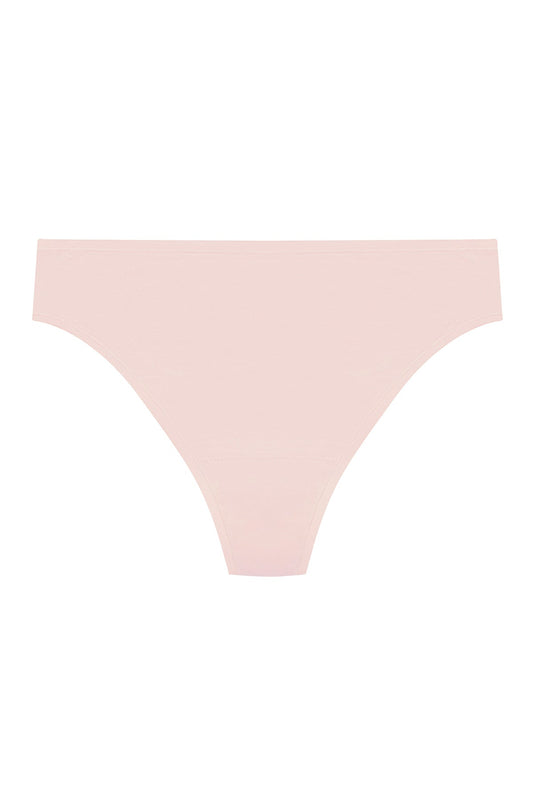 Bliss Bare Cotton Thong Peach Whip