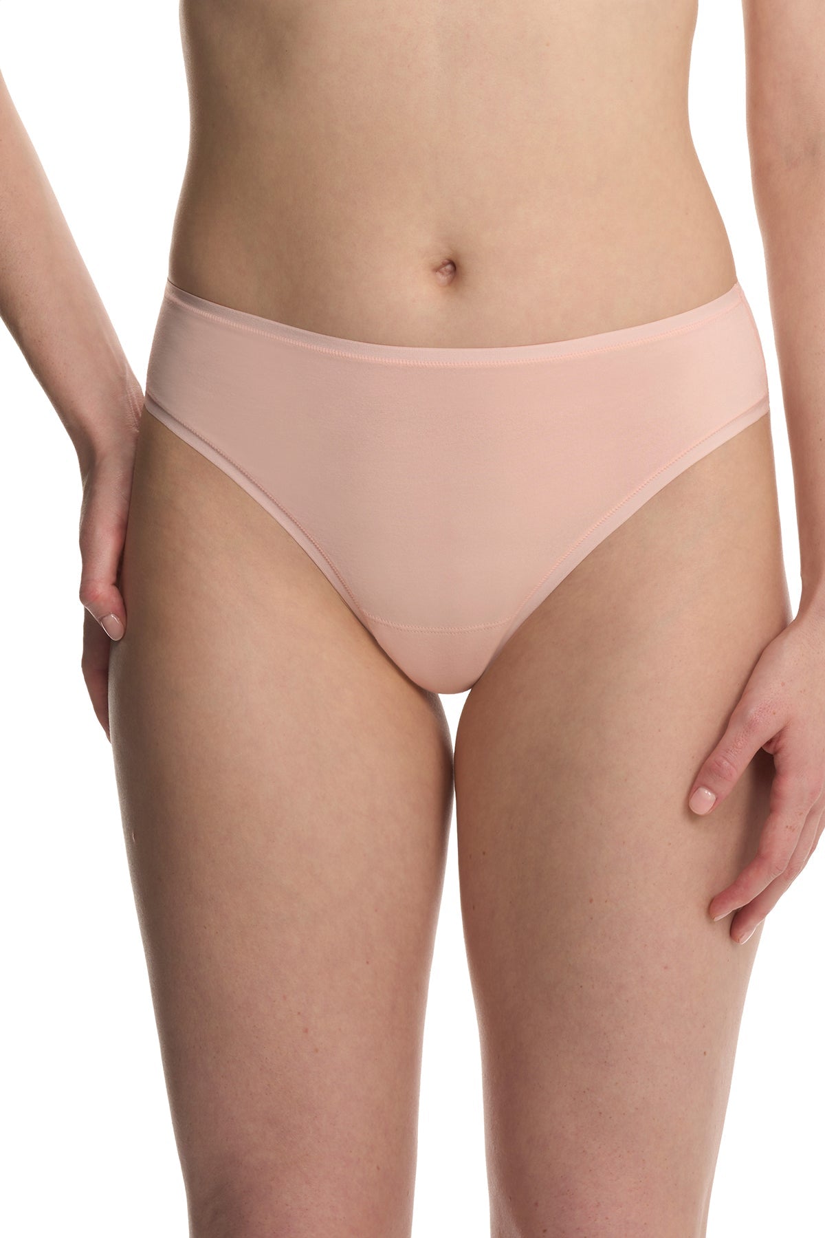 Bliss Bare Cotton Thong Peach Whip