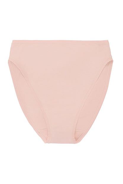Bliss Bare Cotton High Cut Brief Potpourri