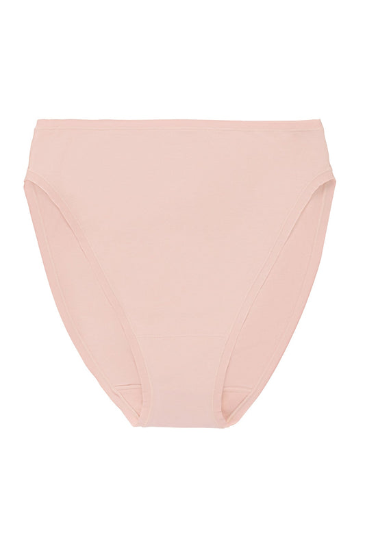 Bliss Bare Cotton High Cut Brief Potpourri