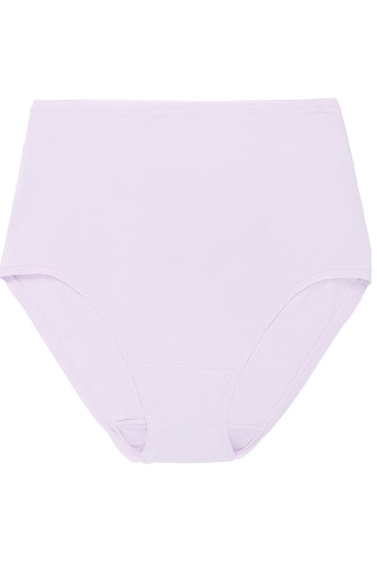 Bliss Bare Cotton High Waist Brief Pale Purple