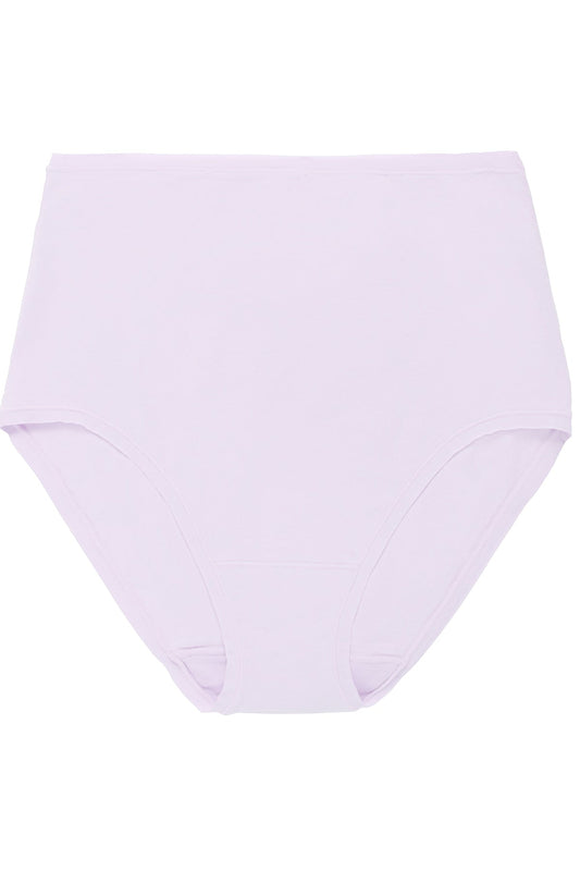 Bliss Bare Cotton High Waist Brief Pale Purple