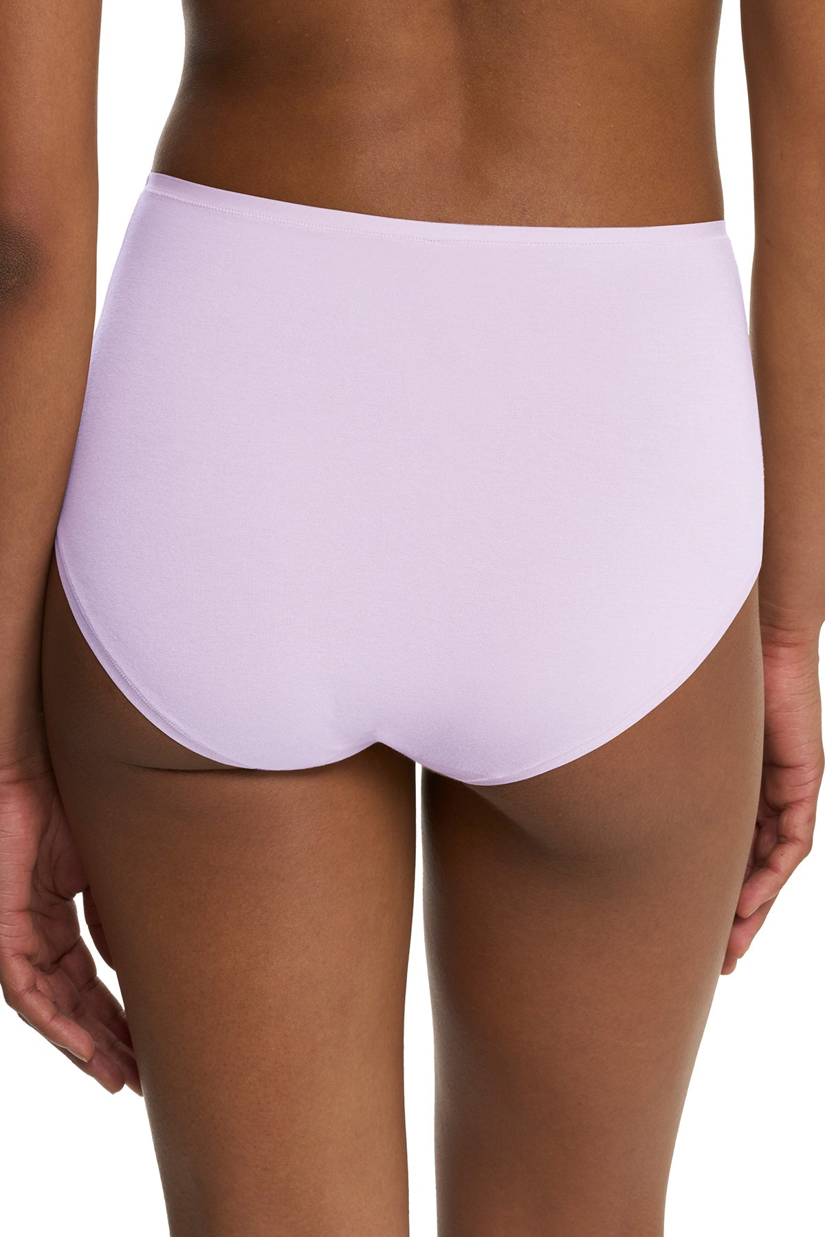 Bliss Bare Cotton High Waist Brief Pale Purple