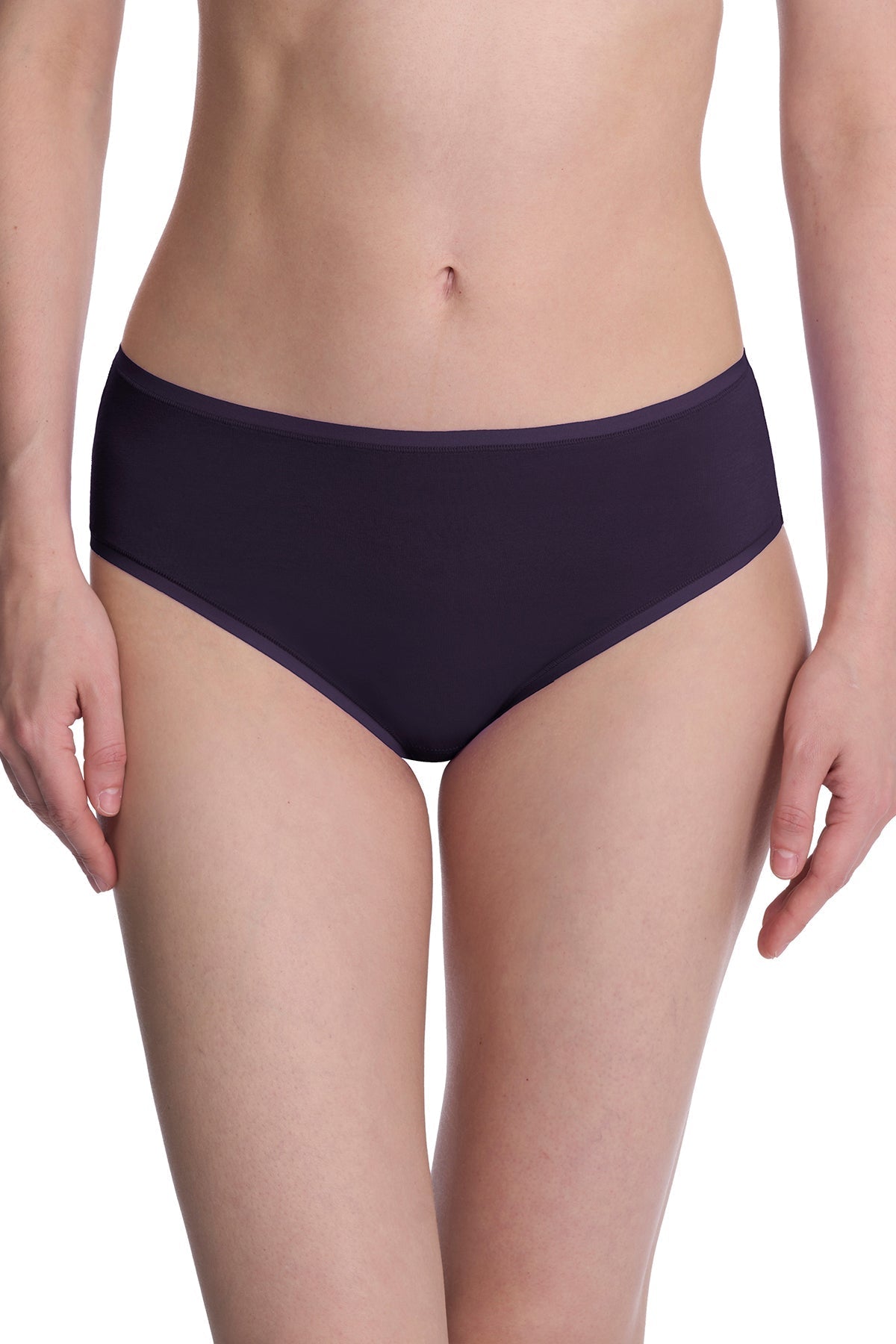 Bliss Bare Cotton Hipster 3-Pack Purple Dusk/Smoky/Dk Red