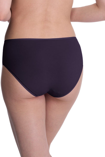 Bliss Bare Cotton Hipster 3-Pack Purple Dusk/Smoky/Dk Red
