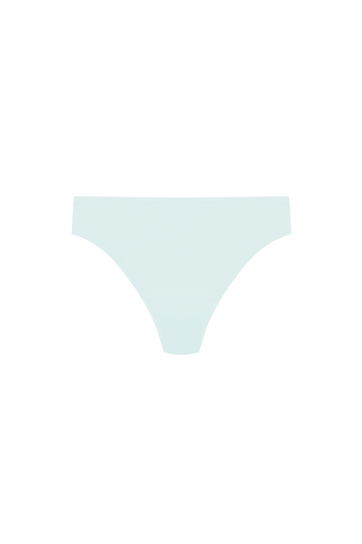 Bliss Bare Cotton Thong Cloud Green