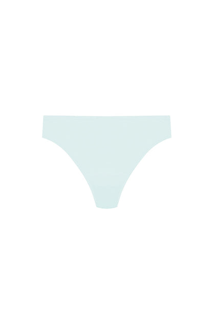 Bliss Bare Cotton Thong Cloud Green