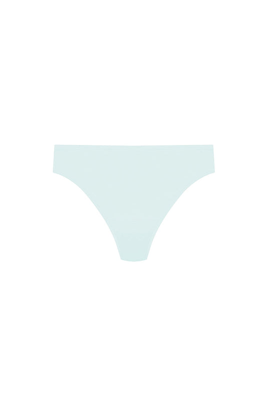 Bliss Bare Cotton Thong Cloud Green