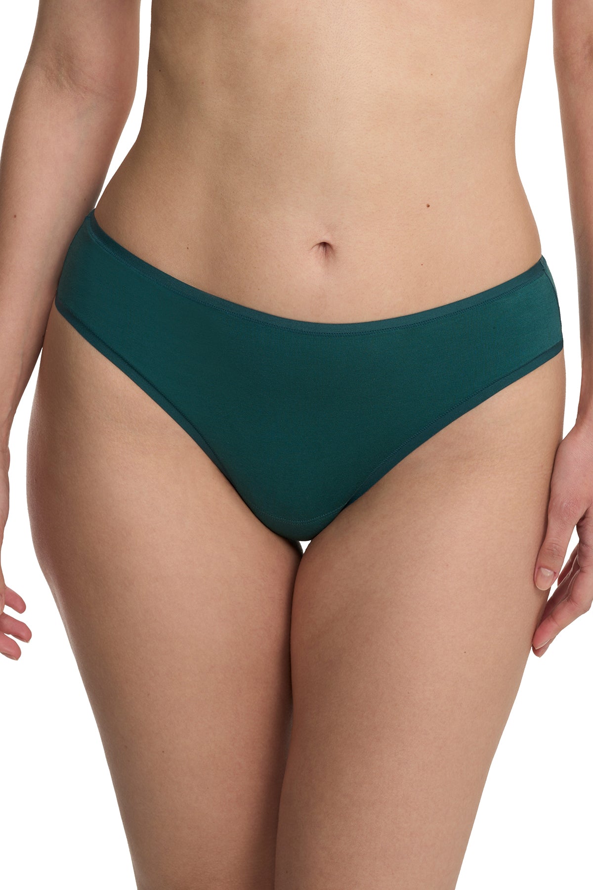 Bliss Bare Cotton Thong 3-Pack Royal Fig/Bonfire/Elm