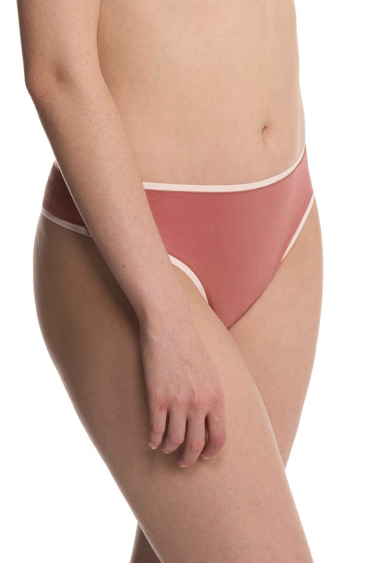 Bliss Bare Cotton Thong Nostalgia Rose/Peach Whip