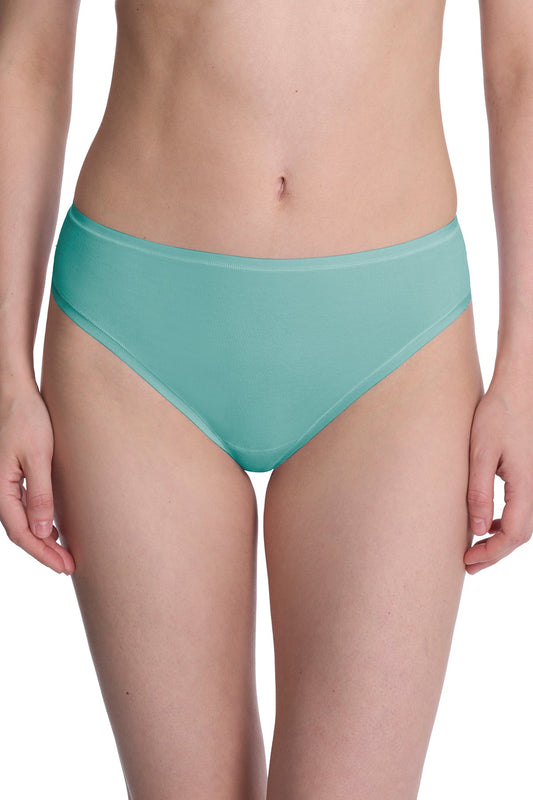 Bliss Bare Cotton Thong Bright Teal