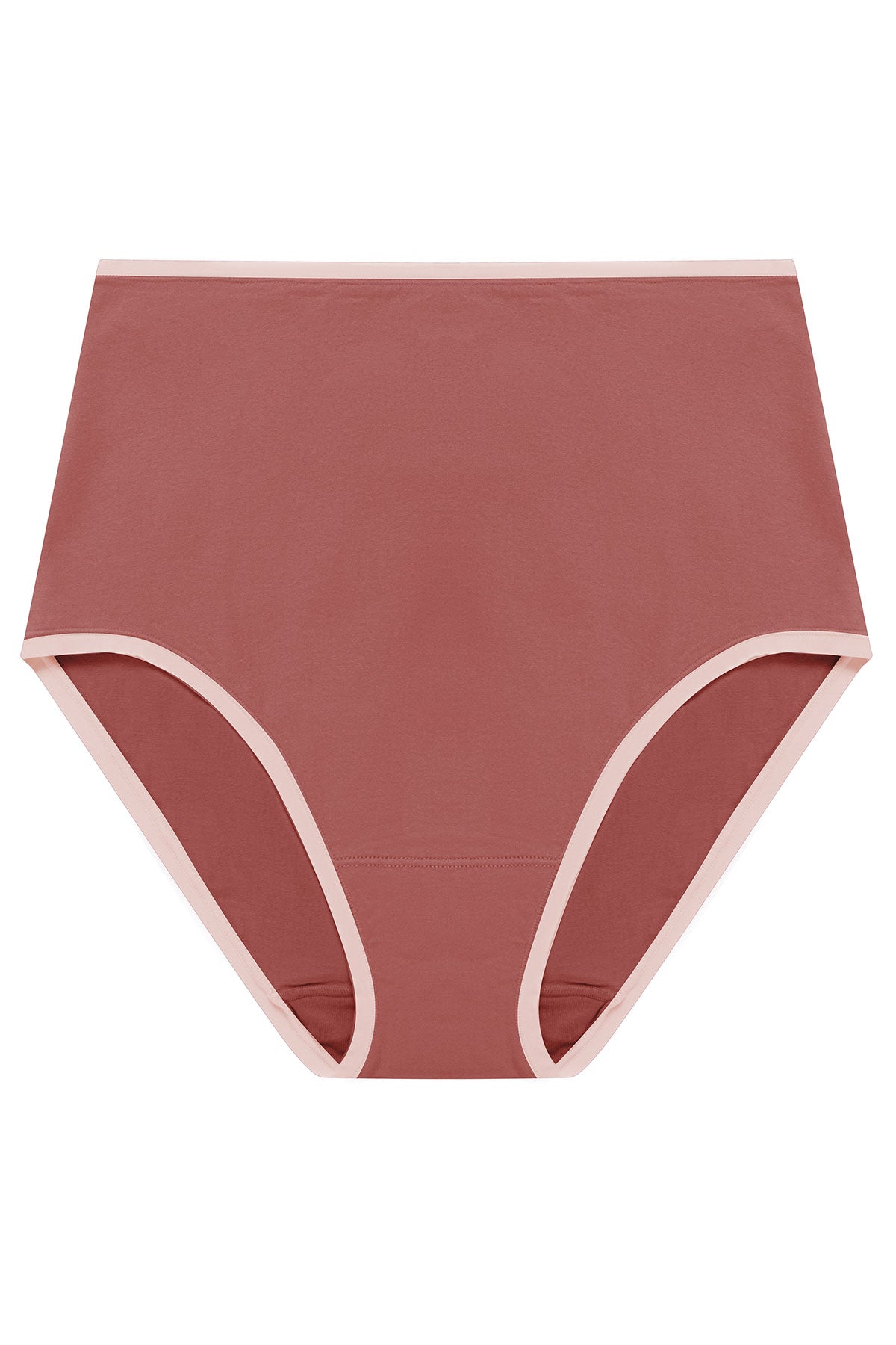 Bliss Bare Cotton High Waist Brief Nostalgia Rose/Peach Whip