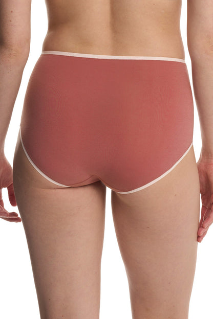 Bliss Bare Cotton High Waist Brief Nostalgia Rose/Peach Whip
