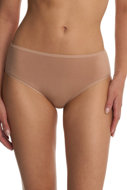 Bliss Bare Cotton Hipster 3-Pack Peach Whip/Nostalgia Rose/Buff