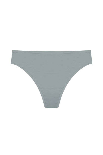 Bliss Bare Cotton Thong Seaglass