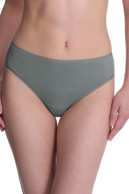 Bliss Bare Cotton Thong Seaglass